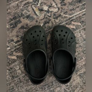 CROCS Kids Black Classic Clog Sandals